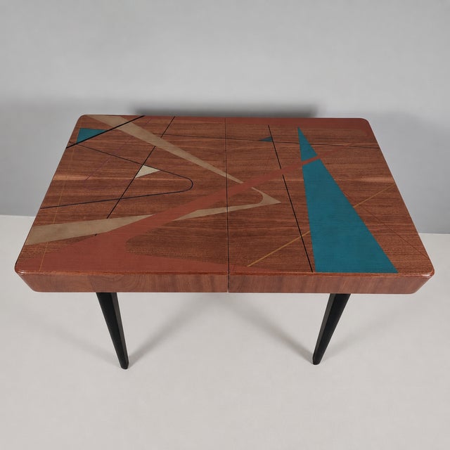 Vintage Beech Table, 1970s For Sale - Image 11 of 11