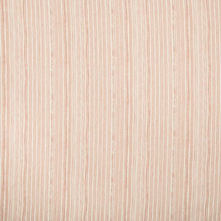 Carrier & Company for Lee Jofa Benson Stripe Fabric, Faded Petal For Sale