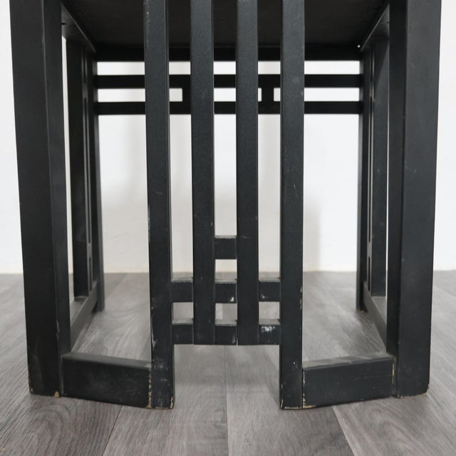 Modern Wooden Throne Chairs by Giorgetti Tris, 1970s, Set of 3 For Sale - Image 10 of 18