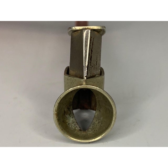 Silver Vintage .935 Silver & Enamel Cigar Cutter, Rostfrei Hallmarked For Sale - Image 8 of 10