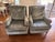 Dove Gray Pair of Century Furniture Club Chairs For Sale - Image 8 of 9