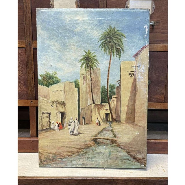 J. Lawless, Orientalist, 1800, Oil on Canvas For Sale - Image 11 of 11