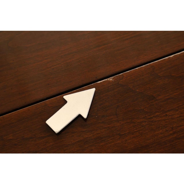 Ethan Allen Queen Anne Style Cherry Drop Leaf Coffee Table For Sale - Image 11 of 18