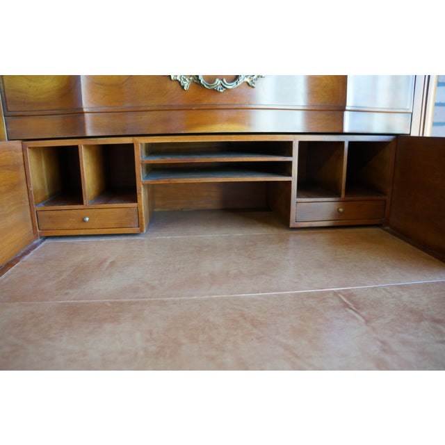 Highboy Dresser ~ Secretary Desk For Sale - Image 11 of 12