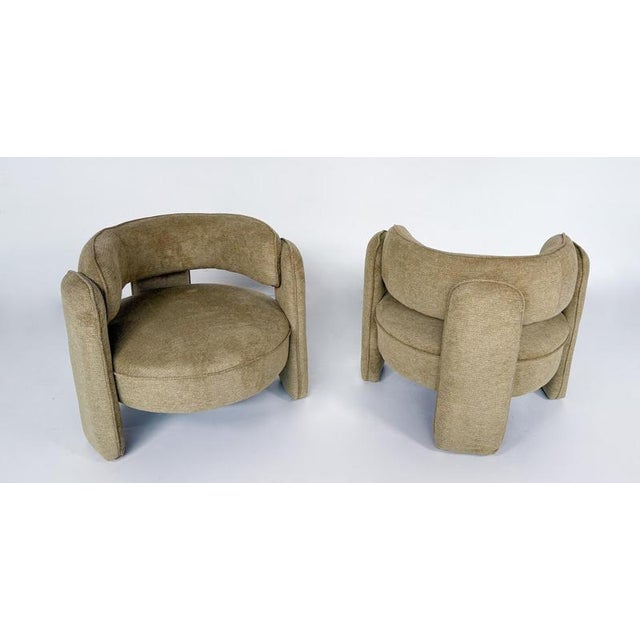 Set of Vintage Italian Armchairs For Sale - Image 5 of 9