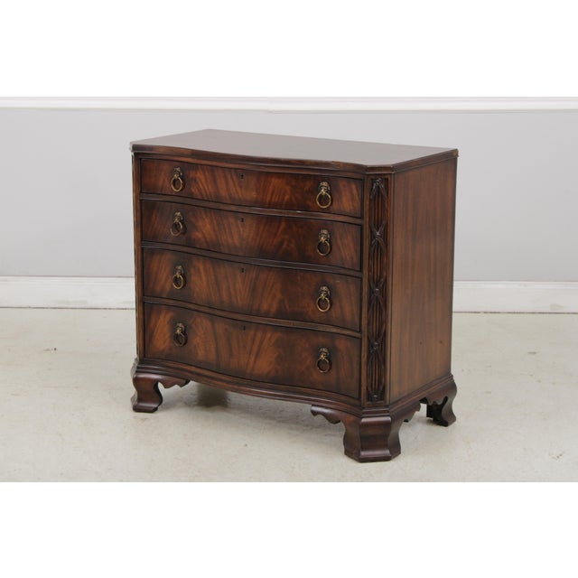 Chippendale Hickory Chair Co James River Mahogany Chest For Sale - Image 3 of 16