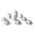 Antique German Miniature Tea Set - 15 Piece For Sale