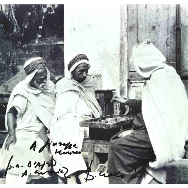 Game is an original photolithograph realized in the 1990s by the italian politician bettino craxi. Hand-signed in marker...