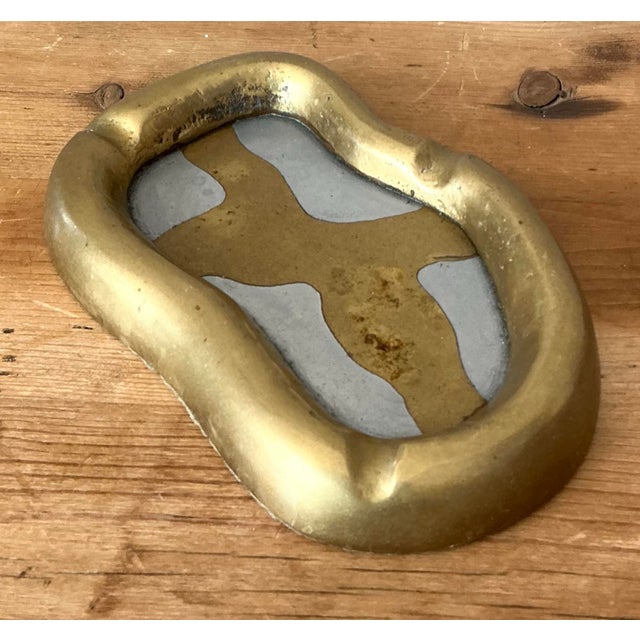 Vintage 1980s David Marshall Asymmetrical Ashtray For Sale - Image 10 of 12