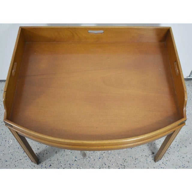 Chippendale Kittinger Colonial Williamsburg Wa-1042 Chippendale Coffee Table Butler's Table For Sale - Image 3 of 9