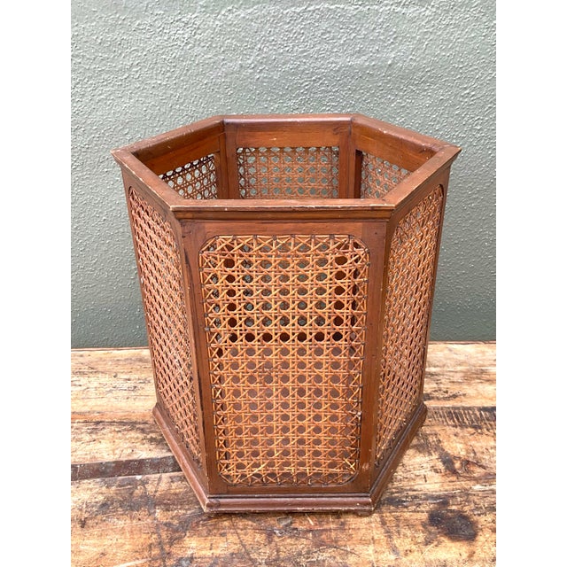 Vintage Two Drawer Wooden Storage Box For Sale - Image 10 of 12