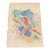 1961 Watercolor Sketch by Dimitrie Berea of a Seated Young Woman on a Boat For Sale