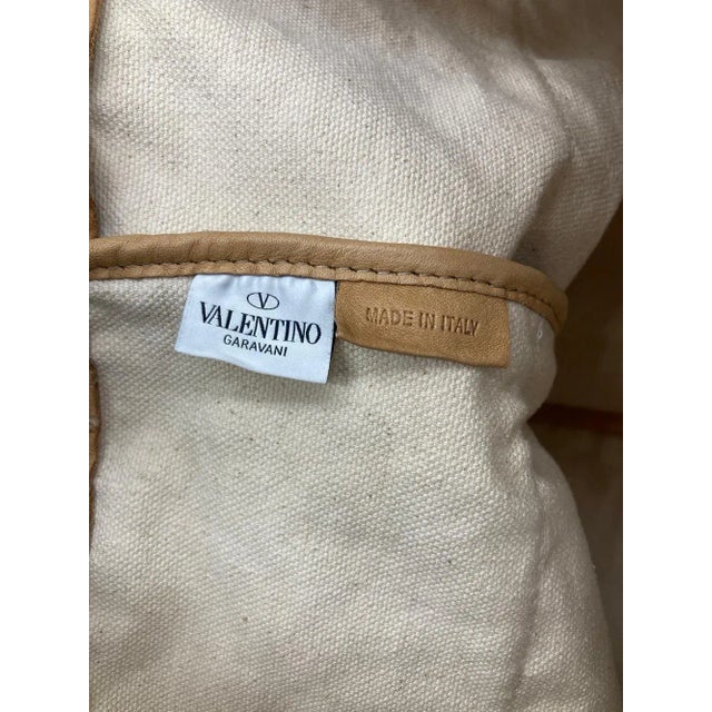 2000 - 2009 Red Valentino Gold Sequin Ruffle Tote For Sale - Image 5 of 12