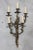 Large Louis XV Style Bronze Sconces with 5 Bulb Lights, Set of 2 For Sale - Image 11 of 11