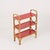 Wonderful and unique Mid-Century organic étagère or bookcase entirely handcrafted in a gorgeous combination of curved...