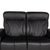 Cumuly Leather Two-Seater Black Sofa from Himolla For Sale - Image 6 of 12