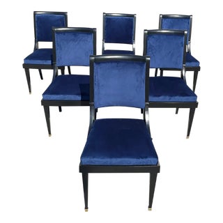 1910s French Neoclassical Dining Chairs- Set of 6 For Sale