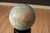 Vintage Rotating National Geographic World Globe With Black Lucite Floor Stand For Sale - Image 4 of 10