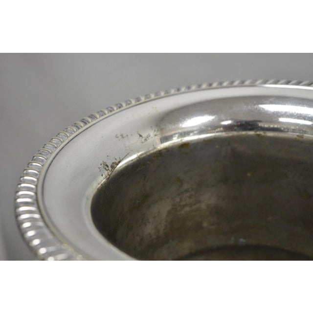 Silver Vintage Traditional Wma Rogers Silver Plated Trophy Cup Urn Champagne Chiller Bar Ice Bucket For Sale - Image 8 of 17