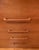 Wood 1950s Ramseur Mid Century Modern 5 Drawer Dresser W Glass Top For Sale - Image 7 of 18