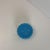 Faceted Turquoise Opaline Glass Ashtray with Gilt Brass Rim, Italy, 1950s For Sale - Image 6 of 10