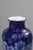 Large Camille Tharaud Limoges porcelain vase with a floral decor in cobalt blue, made circa 1930. In very good condition,...