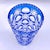 Art Deco Blue Cut-to-Clear Crystal Constellation Vase by Steven & Williams, 1930s For Sale - Image 13 of 18