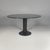 Italian modern round Dining table TL59 by Afra and Tobia Scarpa for Poggi, 1980s TL59 dining table with a round smoked...