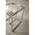 Diaframma Geometrical Armchair in Stainless Steel by Metalmorphosis Studio For Sale - Image 4 of 10