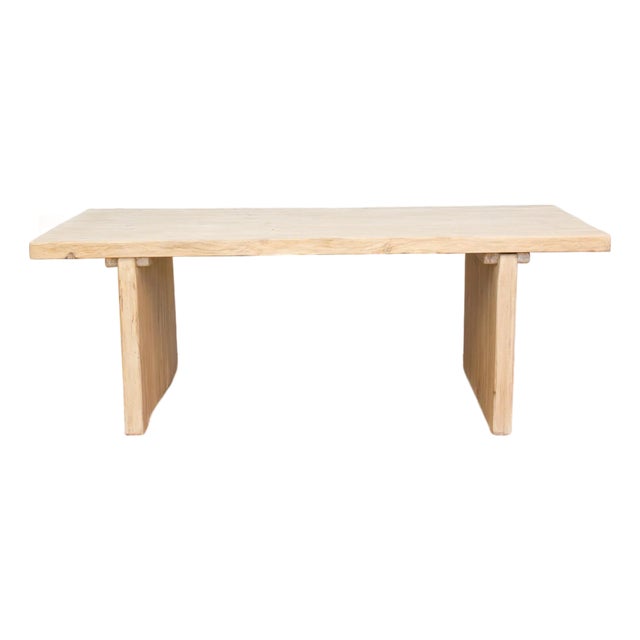 84" Old Wood Rustic & Refined Dining Table For Sale