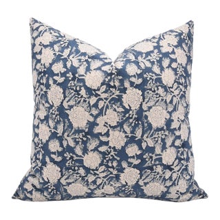 Fabdivine Colorful Block Print Cushion Cover 20x20 Inch Duck Canvas-Rameshwaram For Sale