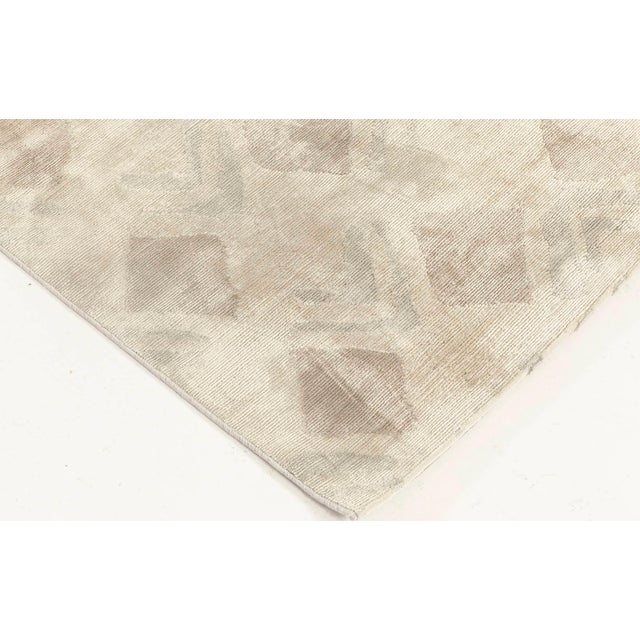 Early 21st Century Modern Tibetan Silk Runner by Doris Leslie Blau For Sale - Image 5 of 6