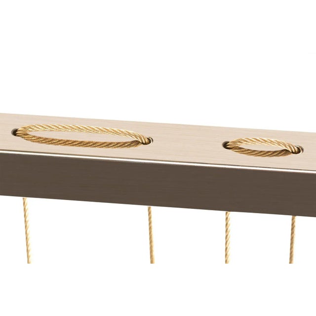 AEGIS-M Tinted Wall Mirror by Ziad Alonaizy For Sale - Image 4 of 7