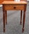 Early 20th Century American Style Mixed Fruitwood Single Drawer Work Table For Sale In Washington DC - Image 6 of 10