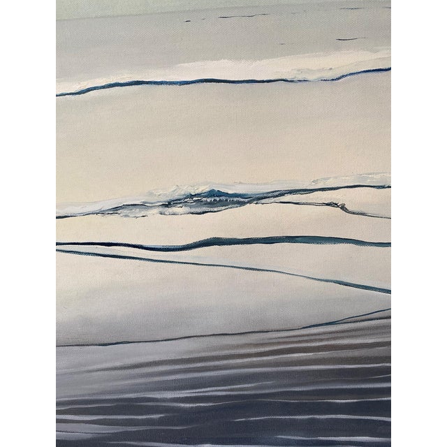 Inspired by the play of light and water on the California coast, artist Jessica Fairley, captures this surrealist...