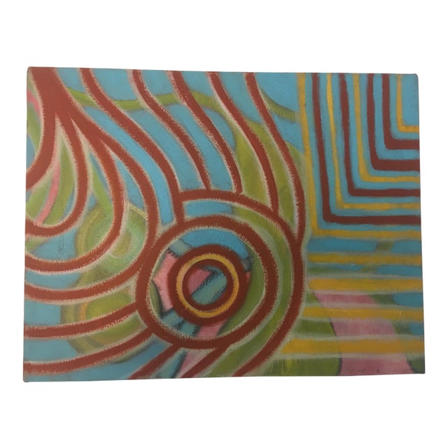 Vintage Abstract, Signed For Sale