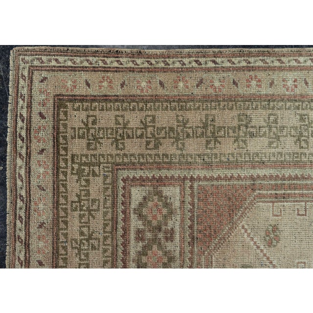 Early 21st Century Turkish Vintage Rug 3'7" x 6'7" #20721 For Sale - Image 5 of 8