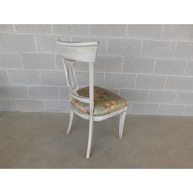 Habersham French Country Lyre Back Dining Side Chairs - Set of 6 For Sale - Image 9 of 12