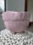 Late 20th Century Handcrafted Balloon Centerpiece Bowl in a Powdery Pink Glaze For Sale In Houston - Image 6 of 7