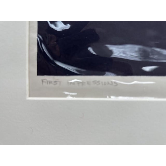 Beniamino Benevenuto Bufano, First Impressions, Lithograph, Signed & Matted