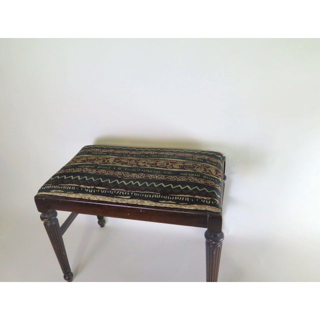 1940s Louis XV Style Wooden Bench For Sale - Image 5 of 6