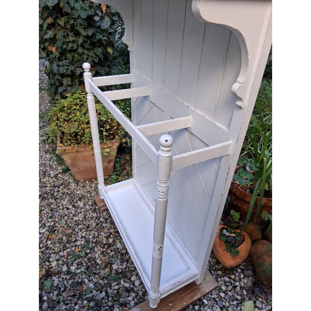 Antique Art Nouveau Hallway Wardrobe in Oak, 1890s For Sale - Image 12 of 18