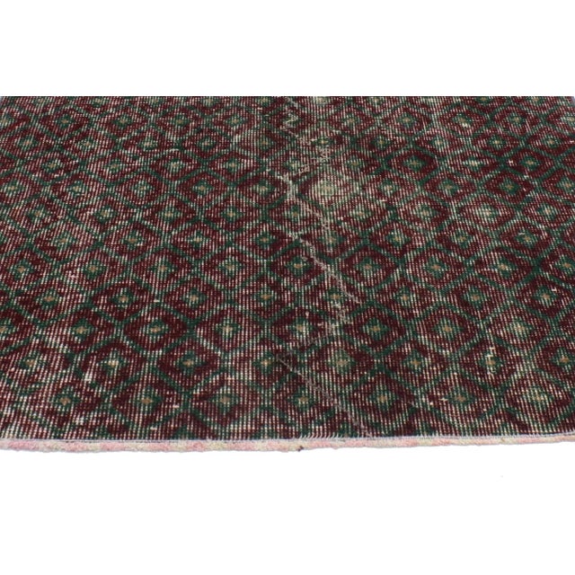 Vintage Turkish Sivas Rug - 02'08 x 05'10 For Sale - Image 4 of 4