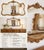 Large Ornate Gilt Carved Wall Mirror – French Rococo Style, Statement Piece For Sale - Image 4 of 4