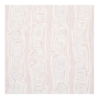 Sample - Schumacher X Backdrop Taboo Wallpaper in Fog For Sale