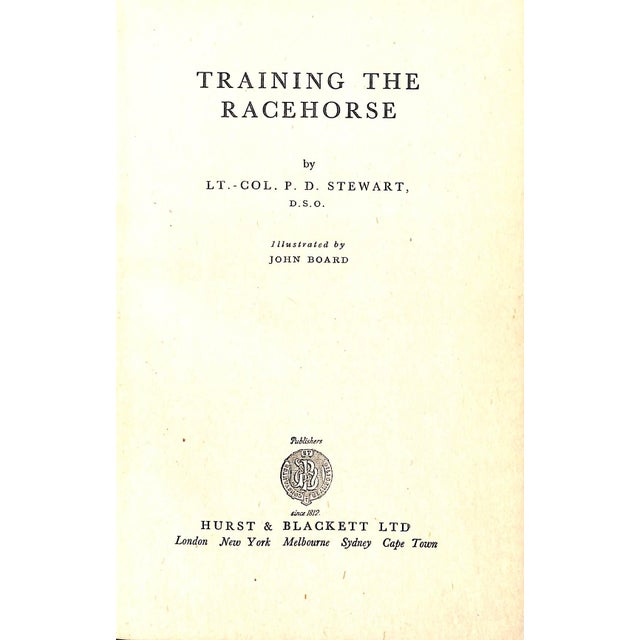 STEWART, Lt.-Col. P.D. [51] pp. Hurst & Blackett 8 3/4" x 5 3/4" Illustrated by John Board