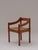 Mid-Century Modern Red Carimate Carver Chairs attributed to Vico Magistretti for Cassina, 1960s, Set of 4 For Sale - Image 3 of 7