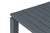 Modern Sardinia Outdoor Aluminum Coffee Table - Gray For Sale - Image 3 of 9