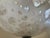 Satin Glass Chandelier with Irregular Bubbles For Sale - Image 9 of 10