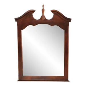 Kincaid Furniture Chippendale Style Pediment Wall Mirror